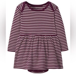 Hanna Andersson Moon and Back Baby Play Dress Attached Diaper Cover 3-6 Months